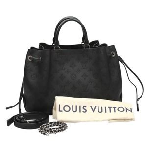 Louis Vuitton Handbag Document Jean Yak Black